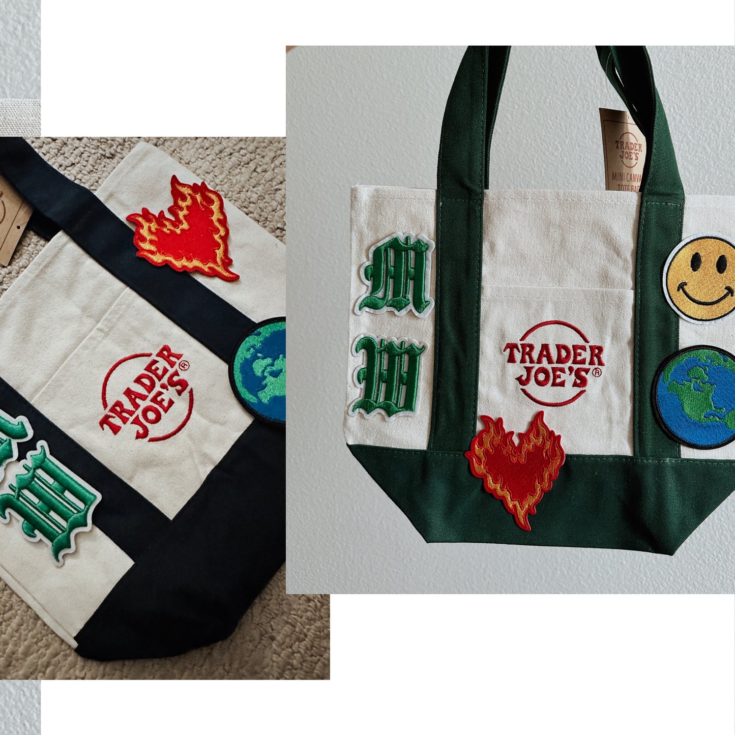 Mini Canvas Tote Bag- MAMAS/Trader Joe's Collab